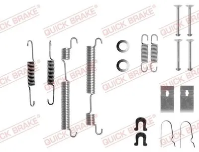 Image de Ressorts De Mâchoires De Frein Honda Civic/Crx 1,2-1,6 83-98