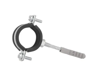 Produktbild von Metallschelle mit Gummi für Rohre 1" 32-36mm