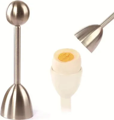 Produktbild von INF Eierköpfer Eieröffner aus Edelstahl Silber