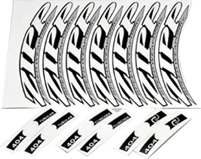Zdjęcie produktu dla Zipp 101 Logo Sticker Silver Srebrny Jeden rozmiar