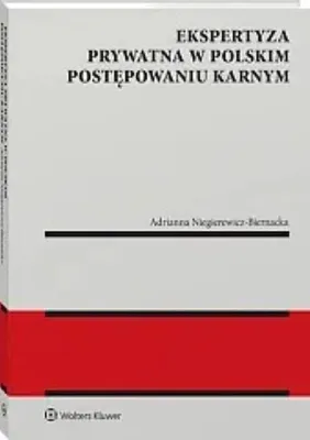 Produktbild von Ekspertyza prywatna w polskim postępowaniu karnym