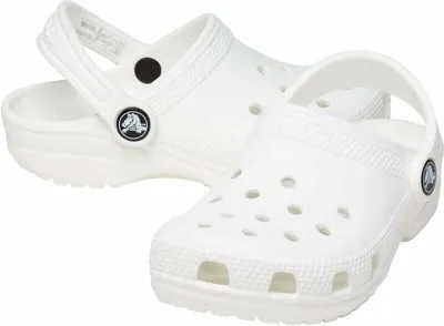 Obrázok produktu pre Crocs Toddler Classic Clog Sandále White 24-25