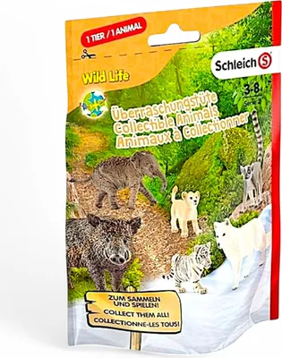 Produktbild von Schleich Wild Life Überraschungstüte Serie 2 mit 1 Tier -Tier Spielfiguren