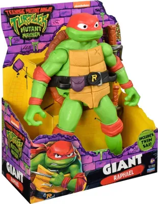 Zdjęcie produktu dla Teenage Mutant Ninja Turtles Movie Giant Raphael, 4 lat(a), Ninja Turtles, Wielobarwny, Plastik