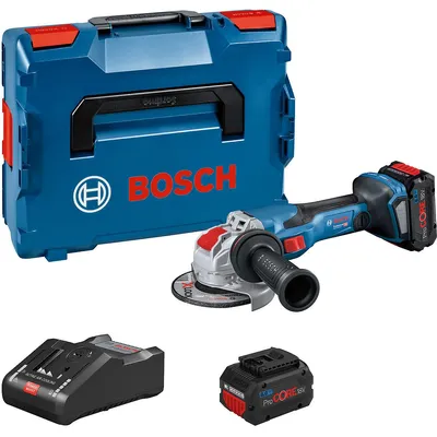 Image de Bosch GWX 18V-15 C Professional - Meuleuse d'angle - sans fil - 125 mm - 2 batteries - 18 V