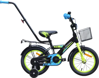 Image de Vélo Pour Enfant 14 Pouces Vélo Pour Garçon Panier Et Guide +