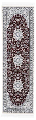 Produktbild von Orientteppich Nain Diane Rot 60x180 cm Läufer | Tradtioneller Teppich für Schlaf- und Wohnzimmer