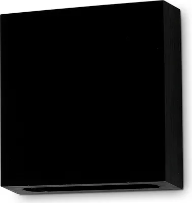 Produktbild von LED Wandleuchte 1W Neutralweiß Mini Wandlampe LEDia.11 Modern Flur Beleuchtung 230V Schwarz Up Down Schlafzimmerlampe