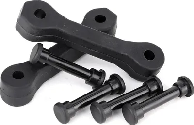 Imagen del producto de Cierre de gancho para motor, cubierta con hebilla y tiras, compatible con Jeep Wrangler de 2007 a 2017