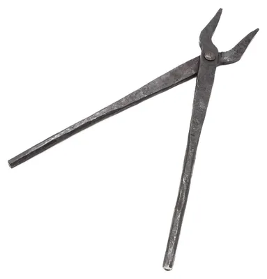 Zdjęcie produktu dla Szczypce kute, płaskie, ręcznie kute, małe - długość ok. 30 cm