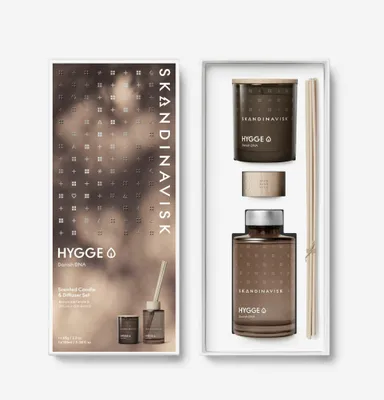 Obrázek produktu pro Sada vonných svíček SKANDINAVISK HYGGE 65g a difuzér 100ml 22024