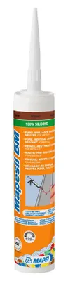 Produktbild von CASA39 Mapei Mapesil BM Kupfer Silikondichtstoff Kartusche 310 ml