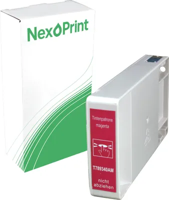 Produktbild von Druckerpatrone kompatibel zu Epson C13T789340 T7893 magenta WorkForce Pro WF-5690 DWF Epson WF-5620 DWF Epson WF-5190 DW Epson WF-5110 DW