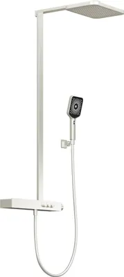 Produktbild von Steinberg Serie 390 Duschsystem, Thermostat, 3 Verbraucher, Pushtronic, Regenbrause 2-strahlig, Handbrause, 3902790BN