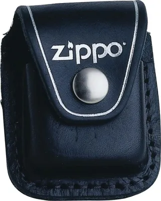 Produktbild von Zippo Etui, mit Clip, schwarz