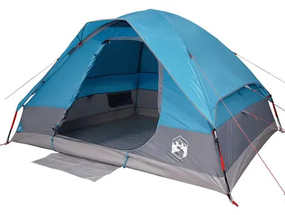 Productafbeelding van vidaXL Koepeltent voor 2 personen, blauw, waterdicht