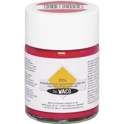 Produktbild von WACO 219004718 Acrylmattfarbe FIN karminrot