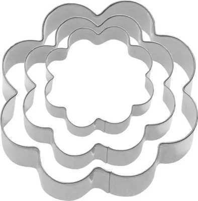 Immagine prodotto di Westmark 3 Terrassen-Ausstechformen »Rosette«, 4 cm, 5 cm, 6 cm 35262291