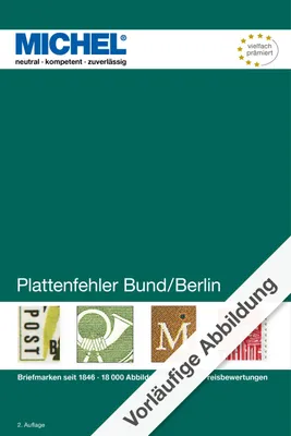 Produktbild von Handbuch Plattenfehler Bund/Berlin