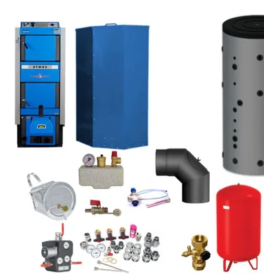 Produktbild von ATMOS Kombikessel | DC30GSP | 30 kW | Komplettset 2