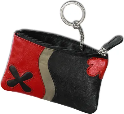 Zdjęcie produktu dla DrachenLeder etui na klucze czarny czerwony etui OPS901S