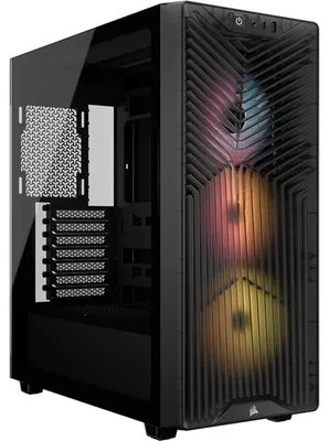 Produktbild von Corsair 3200D RS ARGB Gaming Midi-Tower Glasfenster 3 ARGB Lüfter Smoke Edition