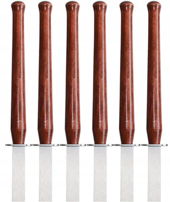 Produktbild von Art Win Edelstahl Spieße mit Holzgriff 55cm 6er Set