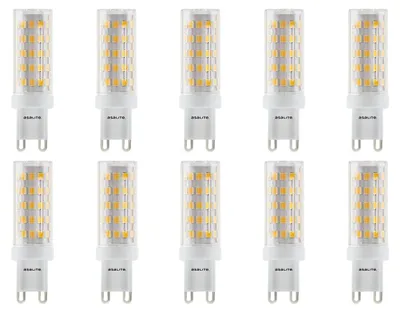 Produktbild von Asalite G9 LED-Stecklampe 6W 600lm 3000K 220-240V nicht dimmbar 10 Stück