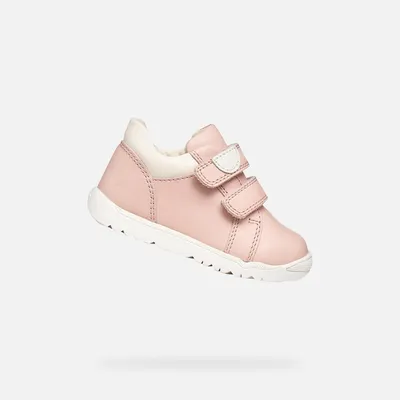 Obrázok produktu pre Dievčenské topánky Geox v svetloružovej farbe pre prvé kroky Macchia 26