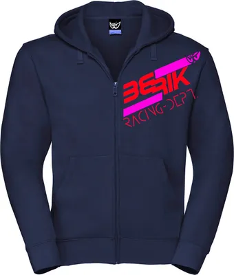 Produktbild von Berik Racing Zip Hoodie, blau/rot, XL