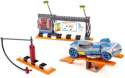Produktbild von Mega Bloks 91722 - Hot Wheels Pit Stop Switch Out, Konstruktionsspielzeug