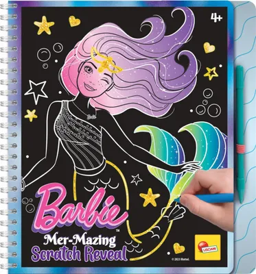 Zdjęcie produktu dla Lisciani Barbie Sketch Book Mermazingscrrev 12327