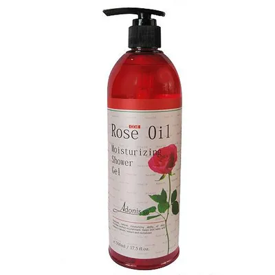 Immagine prodotto di Gel doccia all'olio di rosa - 500 ml
