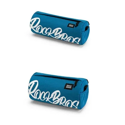 Obrázek produktu pro ROCKBROS 2 ks taška na kolo Odnímatelná multifunkční taška na řídítka Polyester MTB 2L a 3.6L Brick Red
