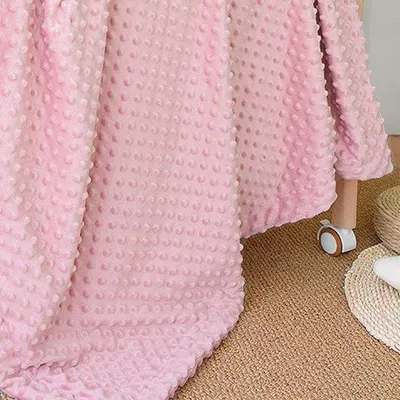 Zdjęcie produktu dla Ibenzoa® Kocyk dla dziecka z polaru, 75 x 100 cm – miękki polar, uroczy, uniwersalny design, idealny do wózka, kołyski i łóżeczka