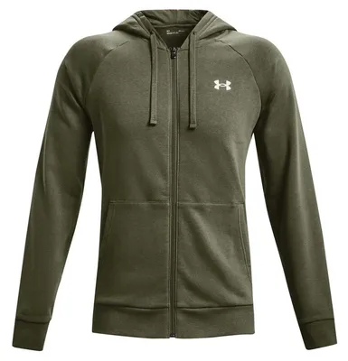 Produktbild von Under Armour - "Rival" Hoodie mit durchgehendem Reißverschluss für Herren, Fleece GT15876 (L) (Marine OD Grün)