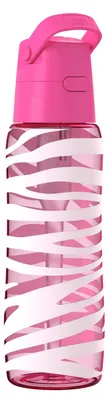 Zdjęcie produktu dla Dafi Butelka Filtrująca SOLID 0,7 Flamingowa z Filtrem Zebra nadruk UV
