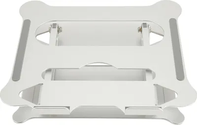 Produktbild von Laptop -Ständer Silber tragbarer Desktop -Faltungsfaltungsabziehbar, hingebungsbar einstellbarer Winkel Aluminiumlegierung Kühlcomputer