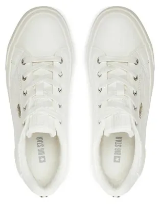 Imagen del producto de Zapatillas deportivas de plataforma, aisladas, Big Star OO274A464, color blanco, talla 37