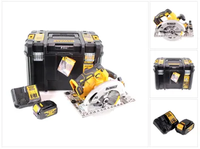 Produktbild von DeWalt DCS 572 M1 Akku Handkreissäge 18V 184 x 16 mm + 1x Akku 4,0Ah + Ladegerät + T-STAK