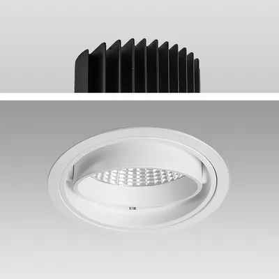 Produktbild von LED Einbaustrahler Genius 40W 930 Warmweiß S6071 Ø 150mm