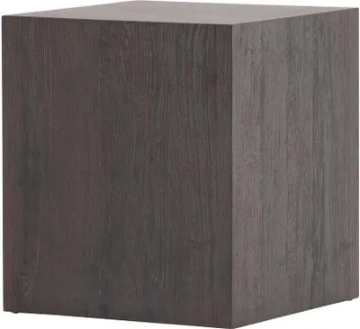 Produktbild von FURNLUX Couchtisch York Dunkelbraun 40cm / Hauptfarbe: Braun / Abmessungen: 40 x 40 x 45 cm