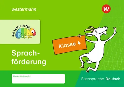 Produktbild von DIE BUNTE REIHE - Deutsch. Klasse 4. Sprachförderung