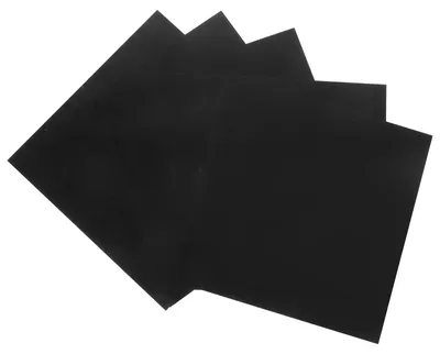 5 Aluminiumplatten schwarz eloxiert 10x10x0,05 cm DIY Gravur