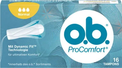 Obrázek produktu pro Tampony O.B. Pro Comfort Normal 16 kusů