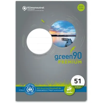 Produktbild von Staufen Oktavenheft premio Lineatur 51 liniert 32 Blatt 90g/m² DIN A6