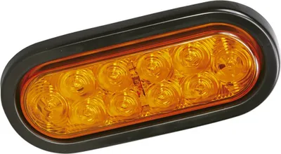 Produktbild von Wesbar 283564 Led 6 Ovale Drehbare Leuchte Mit Tüllenbefestigung Orange  Orange One Size