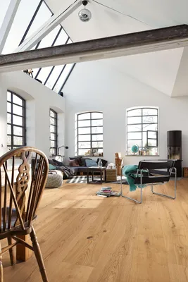Produktbild von MEISTER Lindura-Holzboden HD 400 Eiche authentic pure gebürstet 8902 - naturgeölt 5G Dry® 2600 mm