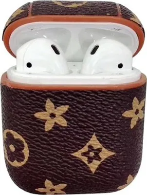 Produktbild von Für Airpods Schutzhülle Wireless Bluetooth Headset Box Ladetasche Leder Kopfhörer Cover Shell B