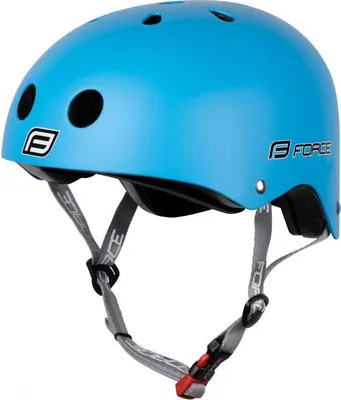 Produktbild von Force BMX Helm blau matt größe L-XL (58-63 cm) 90195